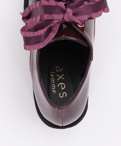 Lace-Up Platform Shoes