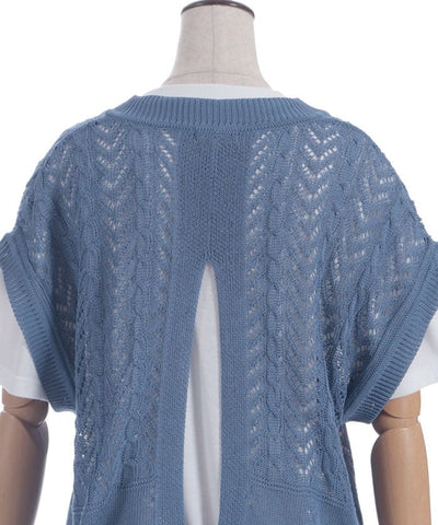 Knit Vest & T-Shirt Set
