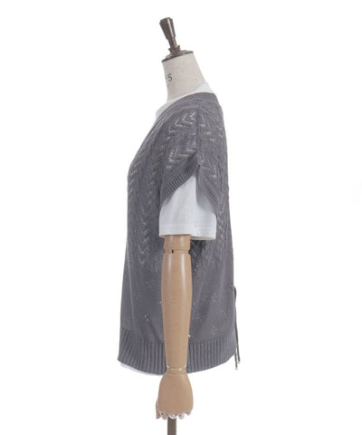 Knit Vest & T-Shirt Set