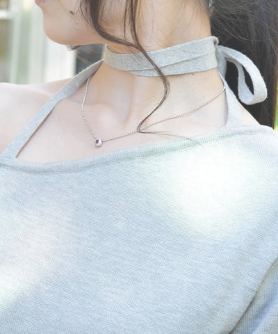 Choker Design Strap Knit