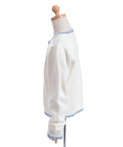 Snow Crystal Knit Cardigan