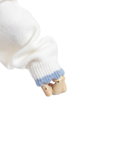 Snow Crystal Knit Cardigan