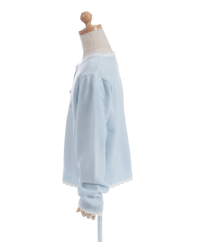 Snow Crystal Knit Cardigan