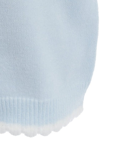 Snow Crystal Knit Cardigan