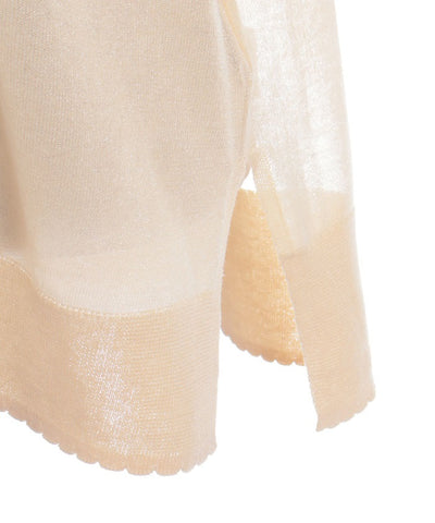 UV Cut Sheer Knit Cardigan