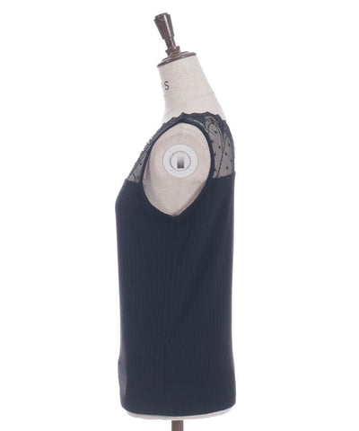 Quick-Dry Tulle Lace Tank Top