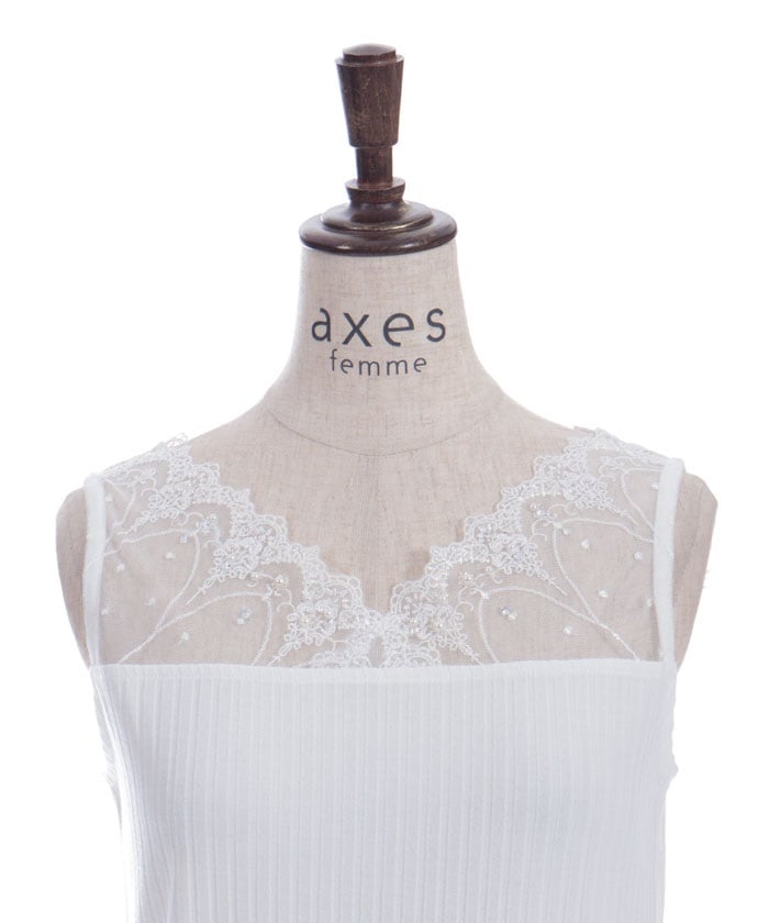 Quick-Dry Tulle Lace Tank Top