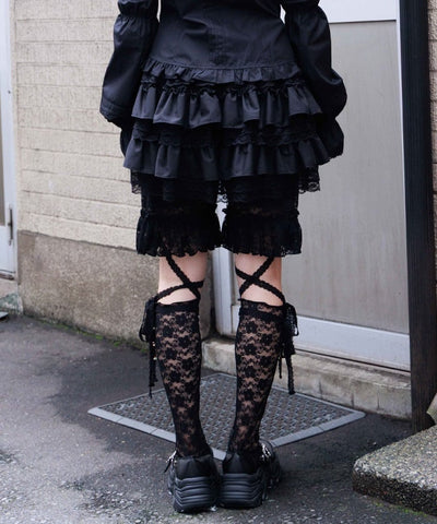 Lace Short Pants with Petticoat