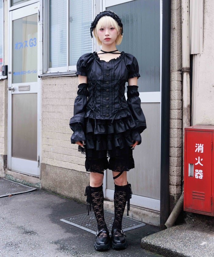 Lace Short Pants with Petticoat