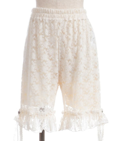 Lace Short Pants with Petticoat