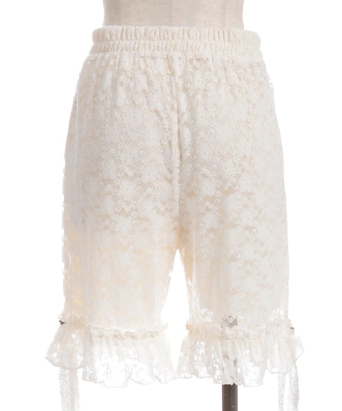 Lace Short Pants with Petticoat