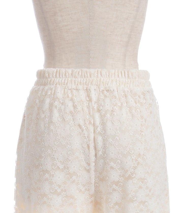 Lace Short Pants with Petticoat