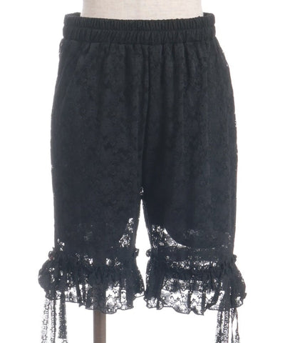 Lace Short Pants with Petticoat