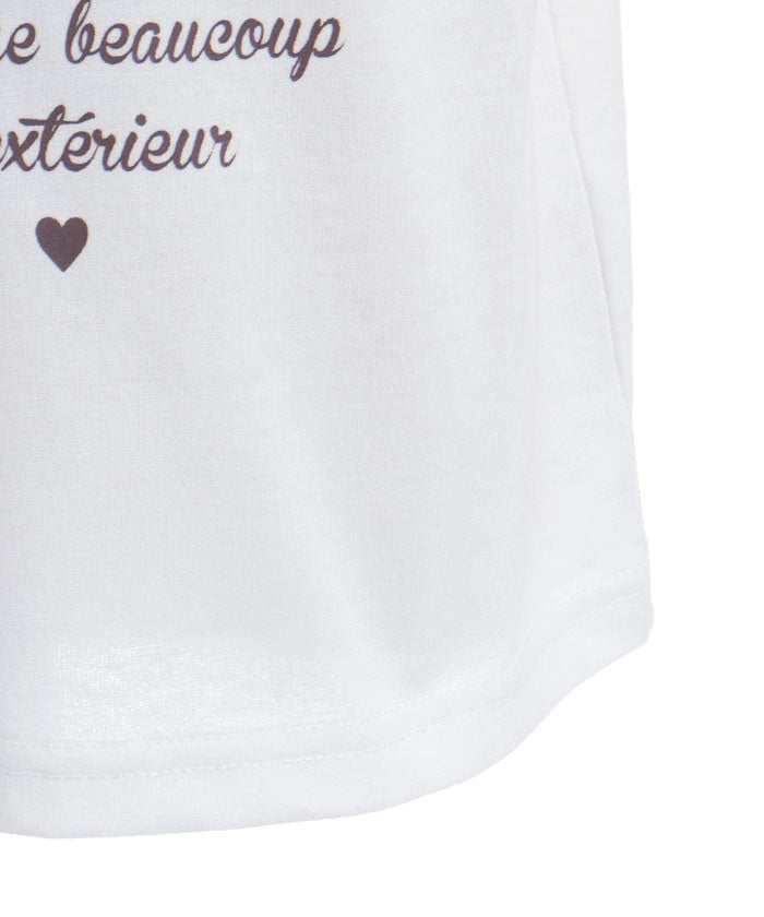 Smiley Bear Pattern T-Shirt