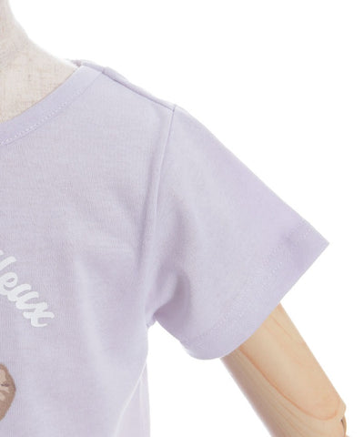 Smiley Bear Pattern T-Shirt