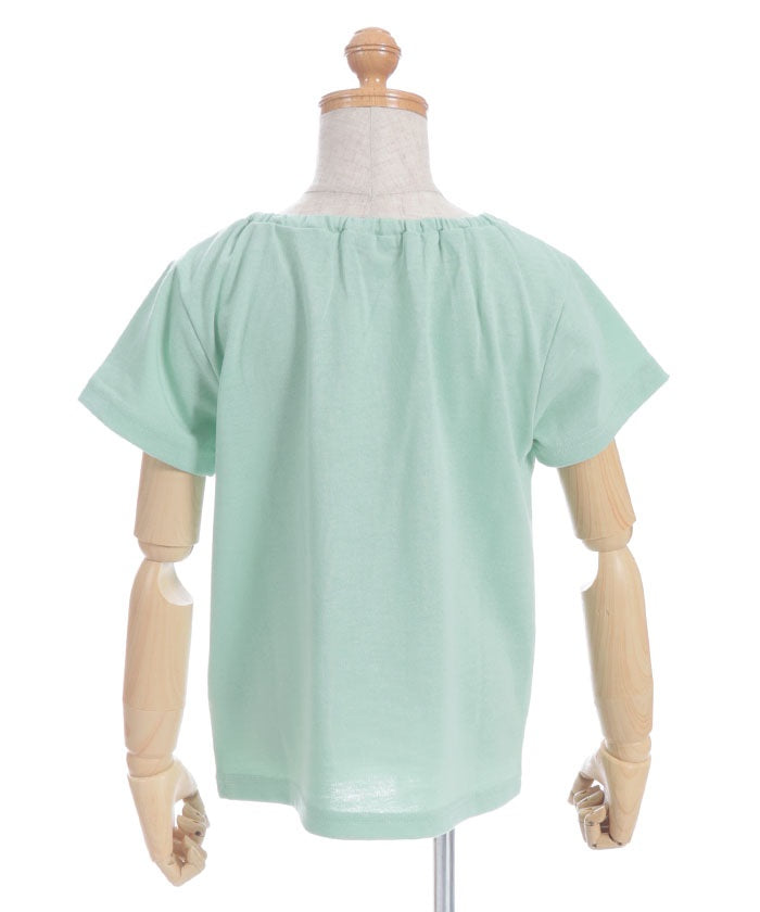Smiley Bear Pattern T-Shirt