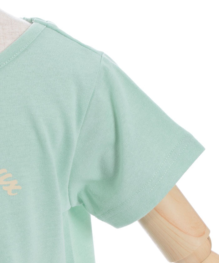 Smiley Bear Pattern T-Shirt