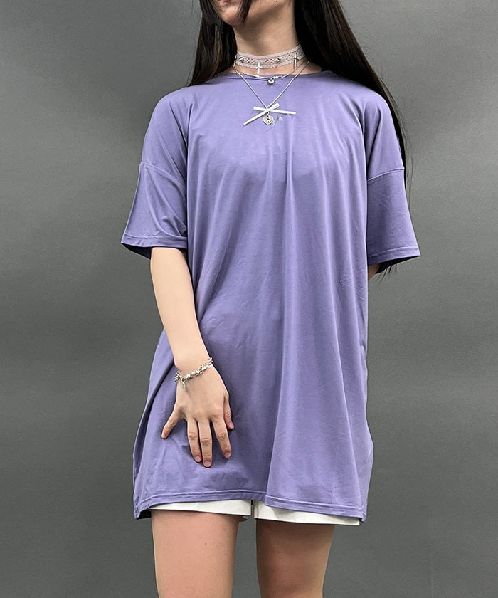 Lace-Up Big T-Shirt