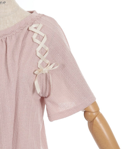 Lace-Up Pullover