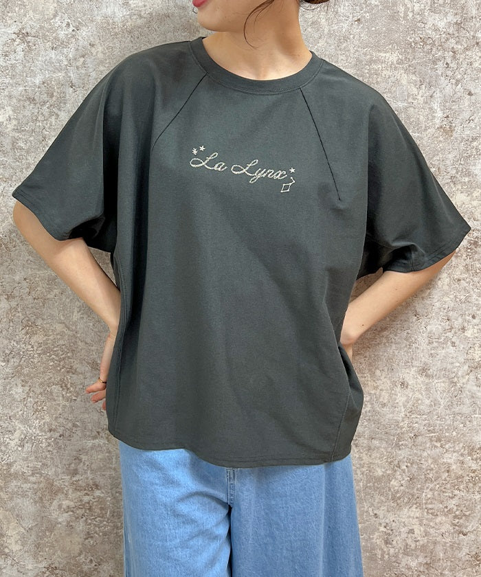 Quick-Dry Print Dolman T-Shirt