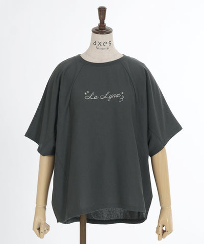 Quick-Dry Print Dolman T-Shirt