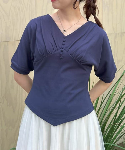 Dolman Style V-Neck Top