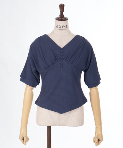 Dolman Style V-Neck Top