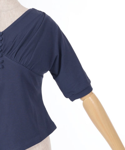 Dolman Style V-Neck Top