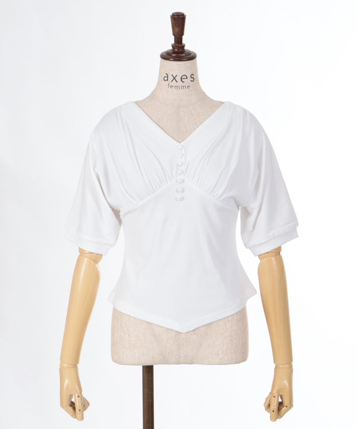 Dolman Style V-Neck Top