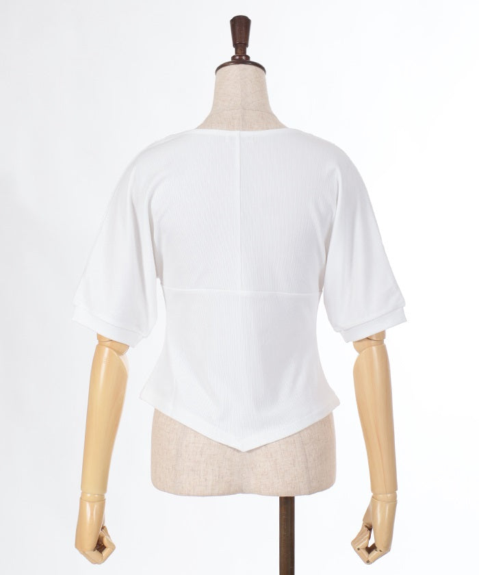 Dolman Style V-Neck Top