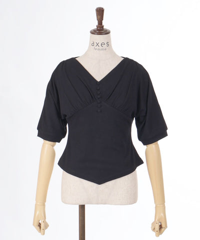 Dolman Style V-Neck Top