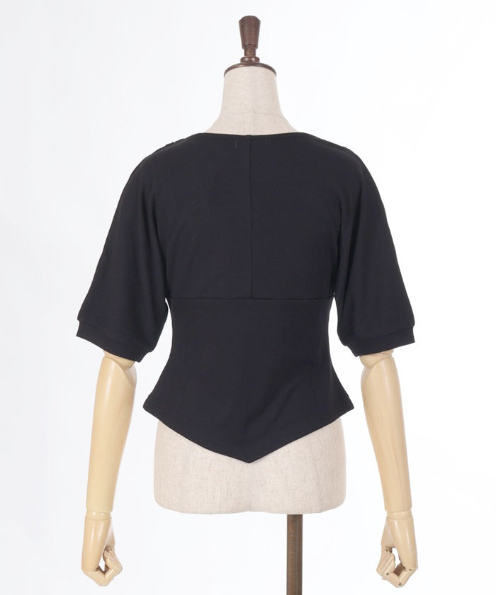 Dolman Style V-Neck Top