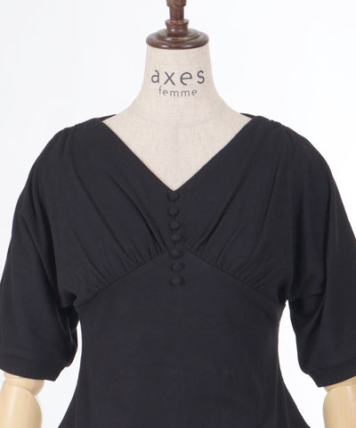 Dolman Style V-Neck Top