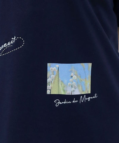 Quick-Dry Random Suzuran Embroidery T-Shirt