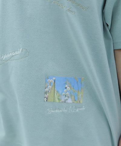 Quick-Dry Random Suzuran Embroidery T-Shirt