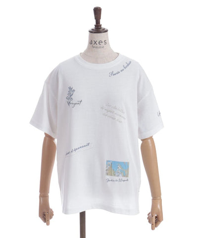 Quick-Dry Random Suzuran Embroidery T-Shirt