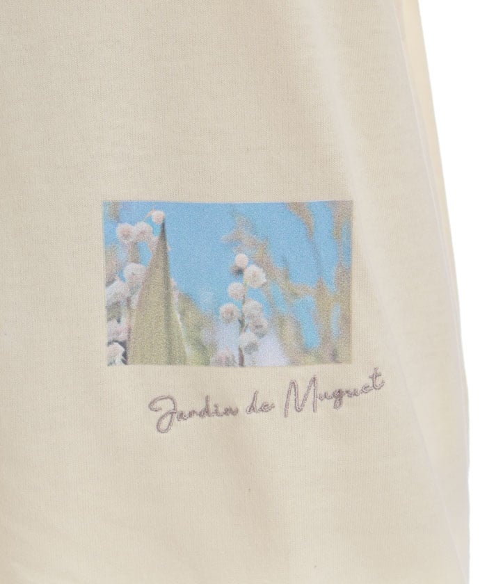Quick-Dry Random Suzuran Embroidery T-Shirt