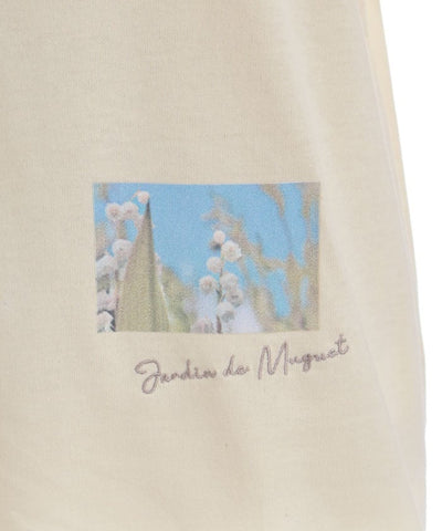 Quick-Dry Random Suzuran Embroidery T-Shirt