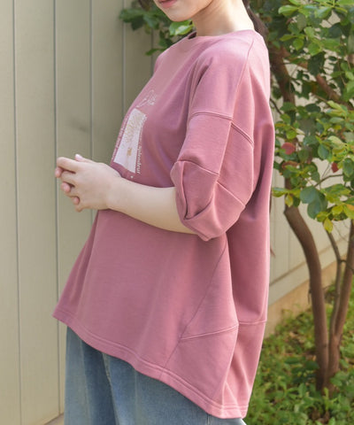 Print Cocoon Sweatshirt