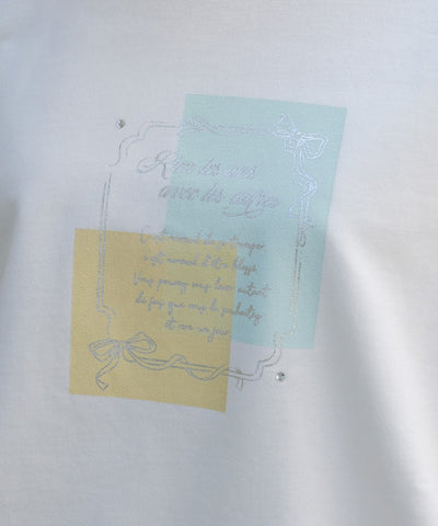 Print Cocoon Sweatshirt