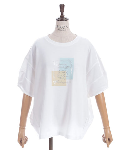 Print Cocoon Sweatshirt