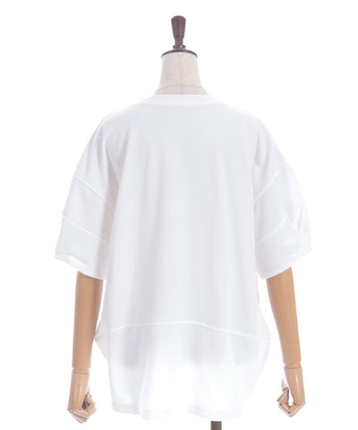 Print Cocoon Sweatshirt