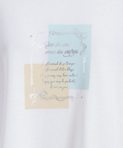 Print Cocoon Sweatshirt