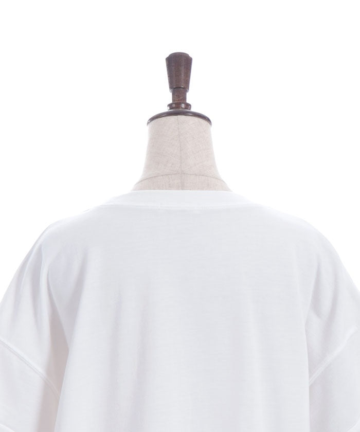 Print Cocoon Sweatshirt