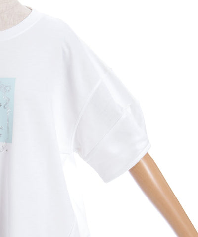 Print Cocoon Sweatshirt