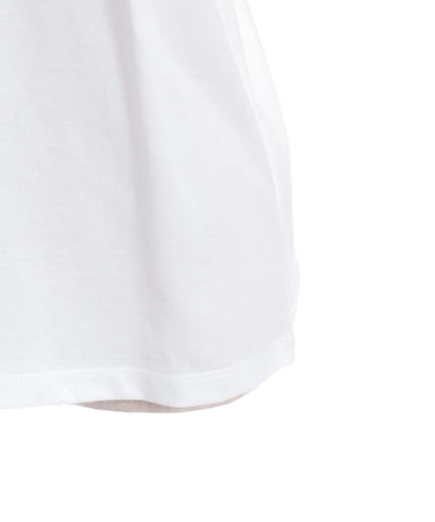Lace & Tulle Sleeve T-Shirt