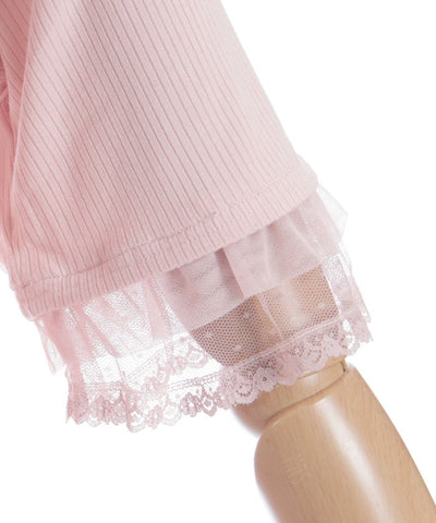 Dot & Tulle Frill Pullover