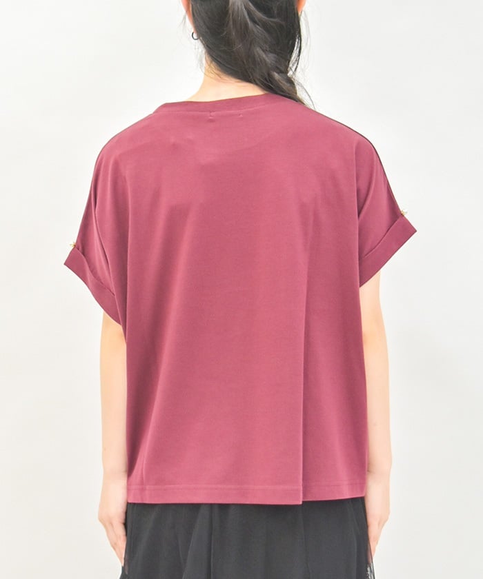 Contact Cooling Celestial Body Pattern Print T-Shirt