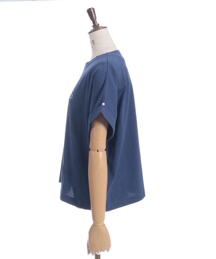 Contact Cooling Celestial Body Pattern Print T-Shirt