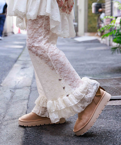 Lace Pants with Petticoat